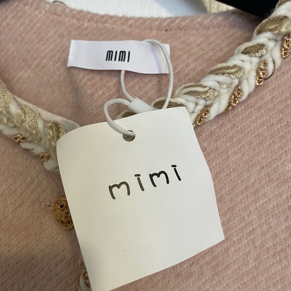 Mimi brand tweed wool designer cropped blazer new with tags - Picture 4 of 8